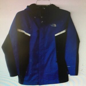 The North Face Men's Blue and Black Jacket